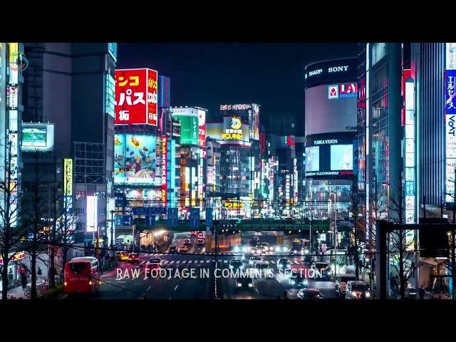 Tokyo, Japan - Free HD Stock Footage - No Copyright - Fly Capture