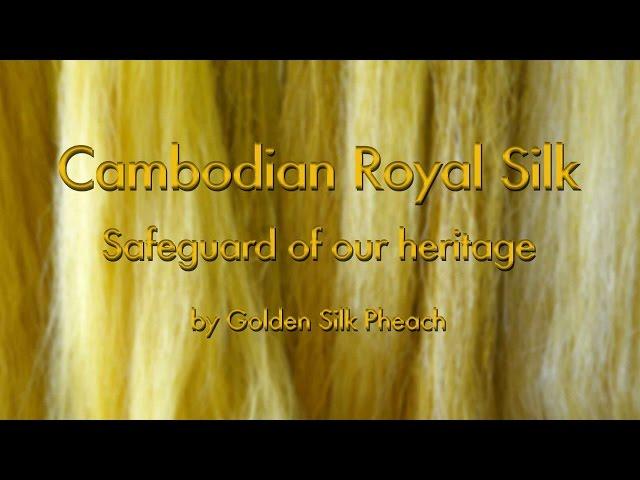 Golden Silk Pheach: the most beautiful silk in the world / GSP, la plus belle soie du monde