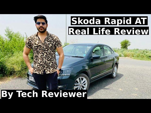 Skoda Rapid Style AT 1.0 TSI 2021l Real-Life Review-Variants,Engine,Mileage,Features