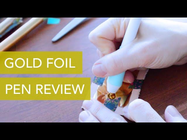 How to Gold Foil Paper with Foil Quill Freestyle Pen