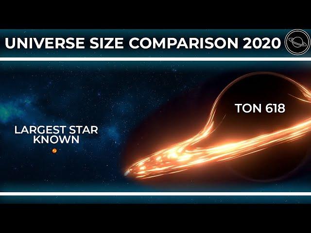 Universe Size Comparison 2020 | From Dwarf Planets to the Observable Universe