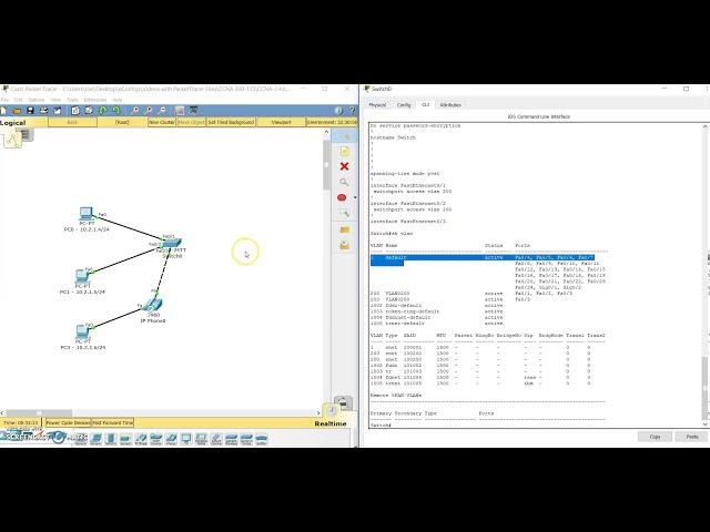 CCNA 2.4.b: How to configure a default vlan