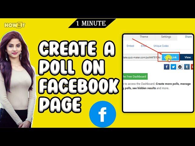 how to create a poll on Facebook page  2024 | Skill Wave