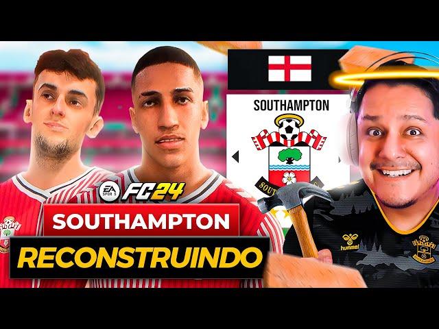 RECONSTRUINDO O SOUTHAMPTON! FC 24 Modo Carreira! 