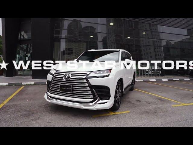 Lexus LX600 - Available NOW at Weststar Motors in Kuala Lumpur