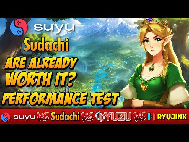 Suyu and Sudachi are already worth it? Performance test 5 Games - Suyu vs Yuzu vs Sudochi vs Ryujinx