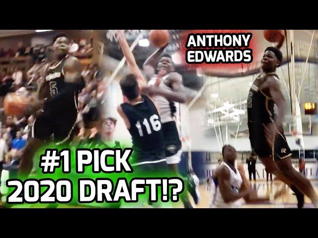 Anthony Edwards DECLARES For The NBA DRAFT! Will He Be The #1 Pick!? INSANE High School Mixtape! 