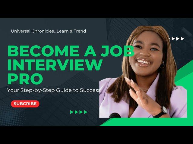 How to Crack Any Job Interview with These Pro Tips