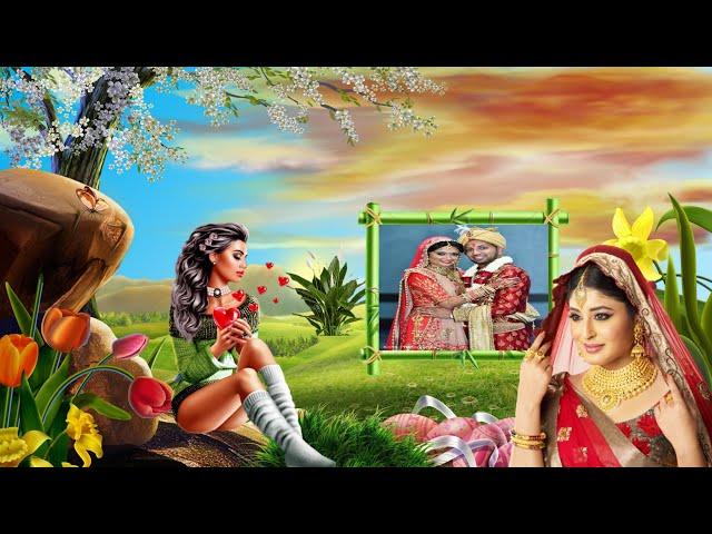 wedding green screen background effects video. // Shaadi green screen video background