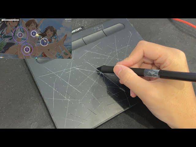 osu tablet scratches...