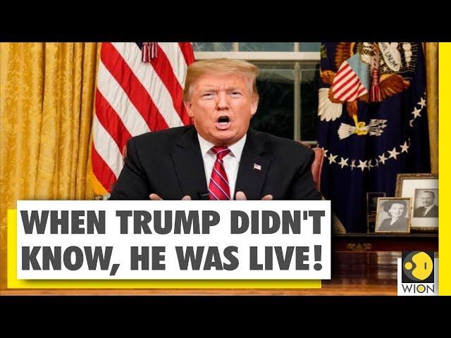 What happened, when Trump didn't know he was already LIVE ! | Some Unseen Footages | US President