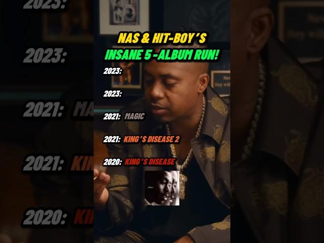 One Of The Best 5-Album Runs Ever!? (Nas & Hit-Boy)