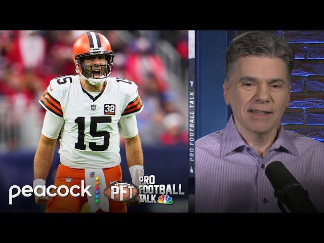 How Deshaun Watson wrinkles Joe Flacco wanting to be with Browns | Pro Football Talk | NFL on NBC