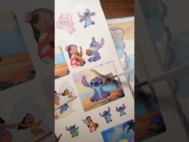 Lilo & Stitch#liloandstitch #scrapbook #asmr #disney #journaling #scrapbooking #beach