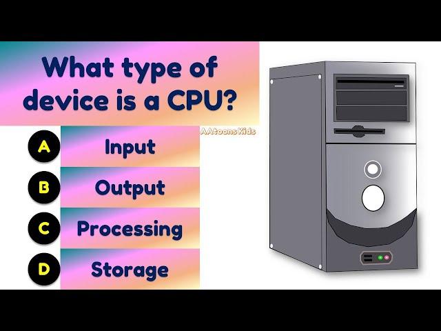 Quiz Time | Computer GK Trivia for Kids | Input and Output Device QUIZ | GK Question answer
