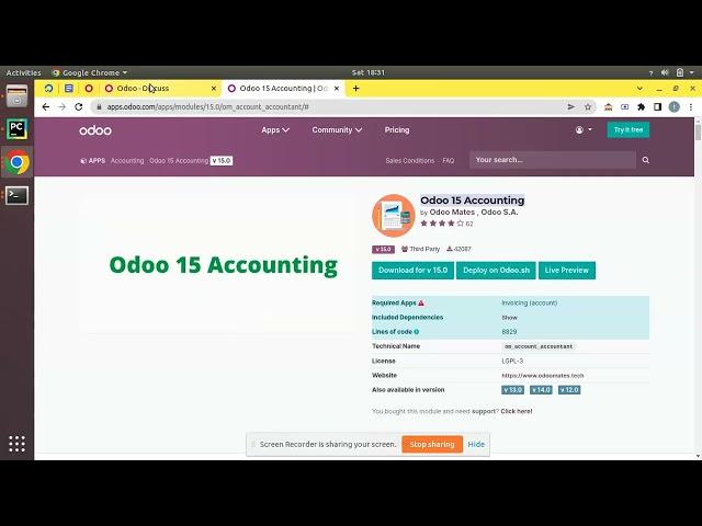 How To Install Third Party Modules In Odoo Instance || Install Module From Odoo App Store