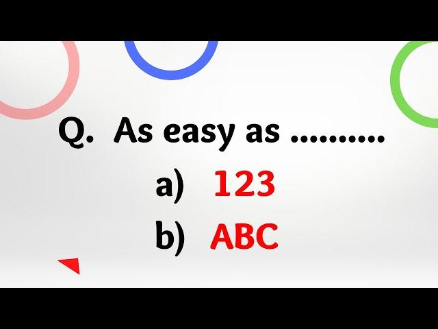 Beginner's Level English Vocabulary Quiz: Choose the Correct Answer