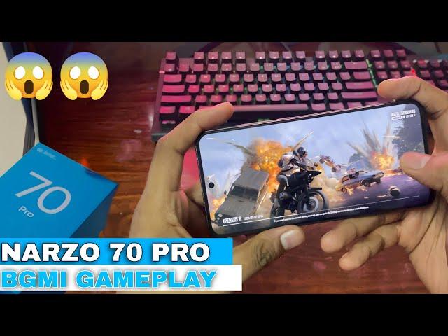 Narzo 70 Pro BGMI gameplay | BGMI gaming test on Narzo 70 pro | waste of money 