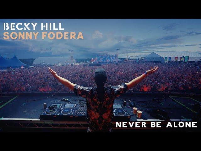 Becky Hill, Sonny Fodera - Never Be Alone (Extended Mix) Official Visualiser