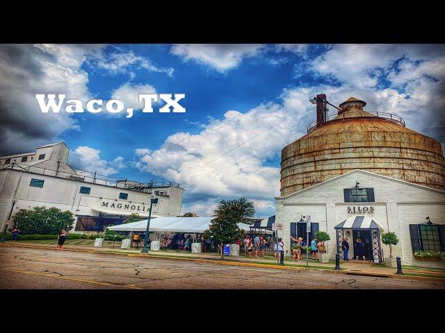 Waco, TX: Wandering Walks of Wonder Slow TV Walking Tour 4K