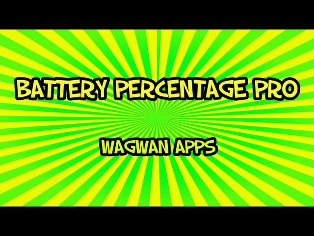 Battery Percentage Pro