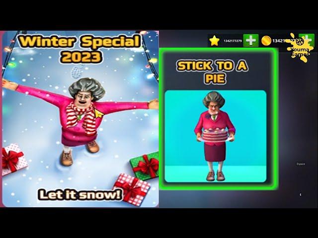 Scary Teacher 3D Let It Snow. Stick To A Pie Level:This Time Make Miss T Stick To The Piece Of Slice