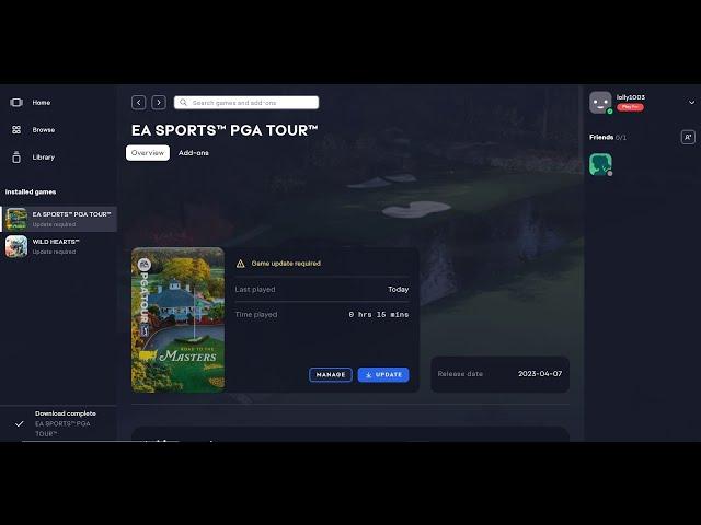 Fix EA Sports PGA Tour Not Launching, Crashing, Freezing & Black Screen Issue On PC