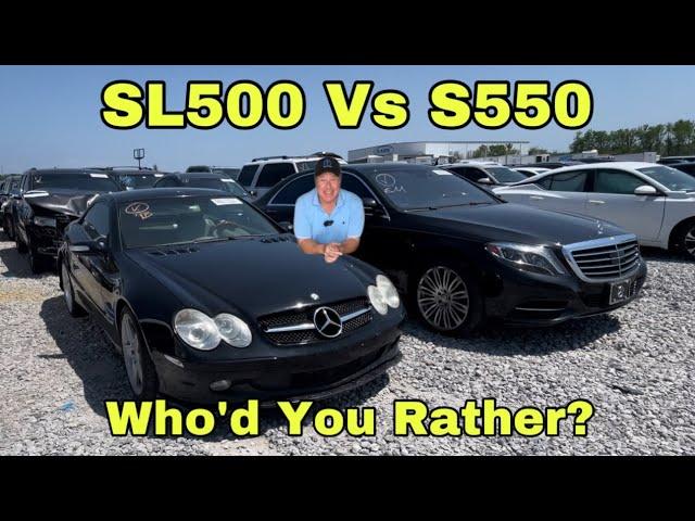 The Unbelievable Happened! This SL500 Started Under It's Own Power! Copart Walk Around - 5/11/24