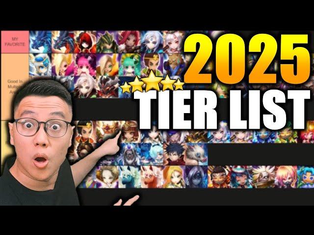 2025 RGB 5* Tier List & Where I Use Them In Summoners War (No LD5*)