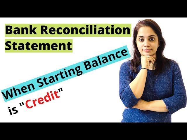 BRS | Bank Reconciliation Statement | Favourable Balance Bank Passbook | Case 2