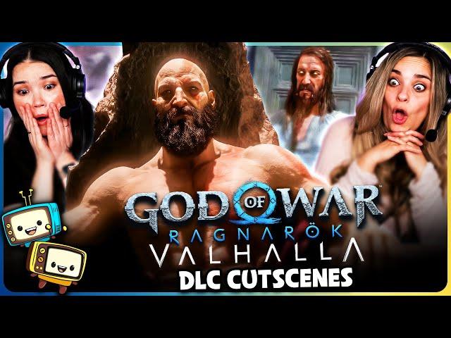 GOD OF WAR RAGNAROK: VALHALLA CUTSCENES REACTION! | Gamers Little Playground