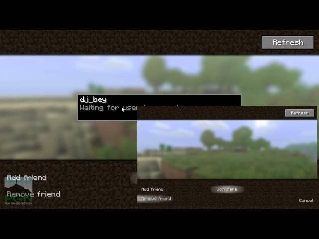 Minecraft - Fancy GUI with FRIENDSLIST w/ Chippy