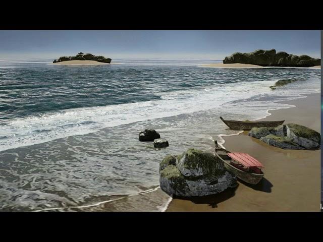 Waves in Unreal Engine (2nd try)