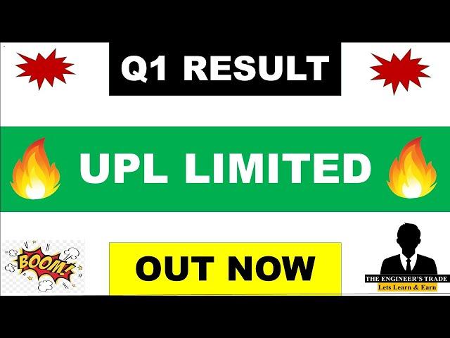 Upl Q1 Results 2024 | upl results today | upl results | upl share latest news | upl share