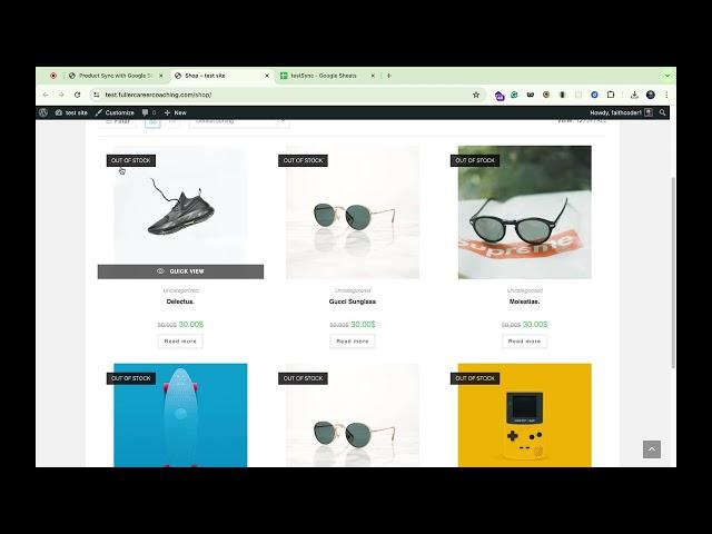 Bulk Edit WooCommerce Products with Google Sheets | Product Sync Master for WooCommerce