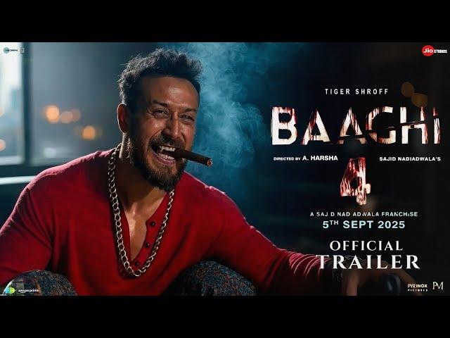 BAAGHI 4 | Official Trailer | Tiger Shroff | Sanjay Dutt | Jimmy Shergill | Megha Akash