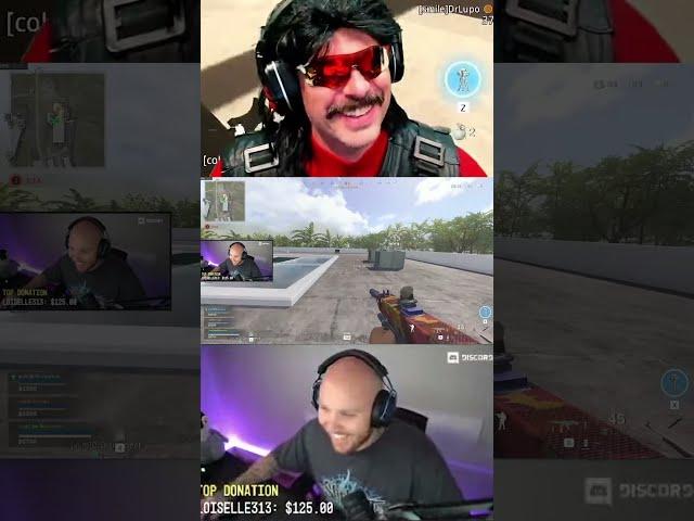 Timthetatman Gets Trolled By DrDisrespect. #Shorts #DrDisRespect