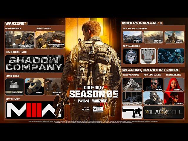 FULL MW2 SEASON 5 ROAD MAP Update! (Operators, Battle Pass, Events, & MORE) - Modern Warfare 2