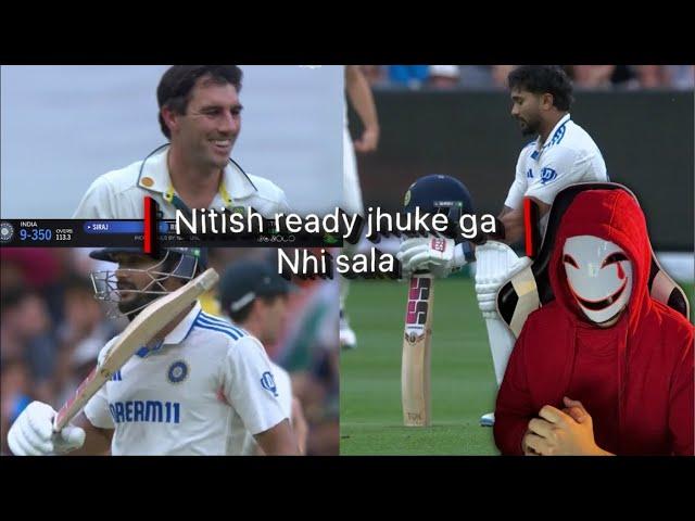 Nitish reddy juhkega nhi sala 🫡|| Ind vs aus || Next what ?