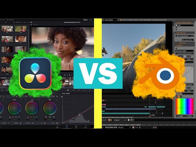 DaVinci Resolve vs Blender - Qual è Meglio?