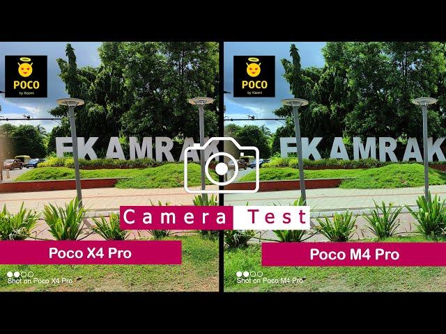 Poco X4 Pro vs Poco M4 Pro | Camera Comparison | Camera Test | |