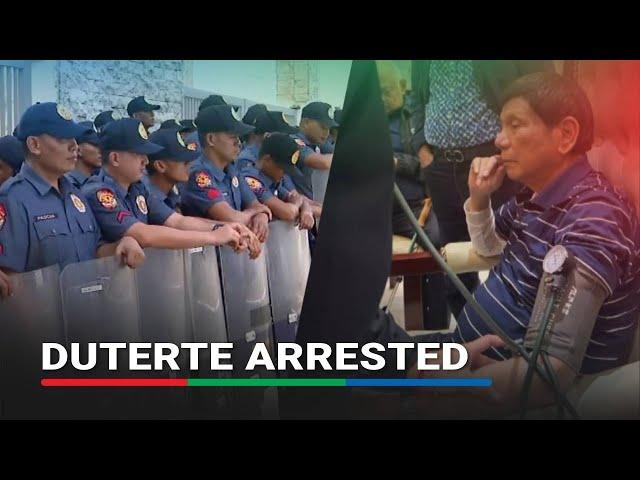 As it happened: The arrest of Rodrigo Duterte | ABS-CBN News