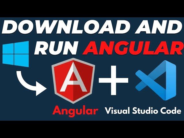 How to Setup and Run Angular App in Visual Studio Code | Download and Install angular VS Code