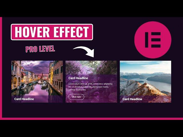 Card Hover Effect Like a Pro | WordPress Elementor Pro Tutorial