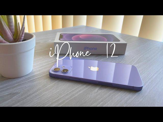 Purple iPhone 12 Unboxing 