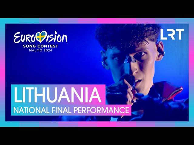 Silvester Belt - Luktelk | Lithuania  | National Final Performance | Eurovision 2024