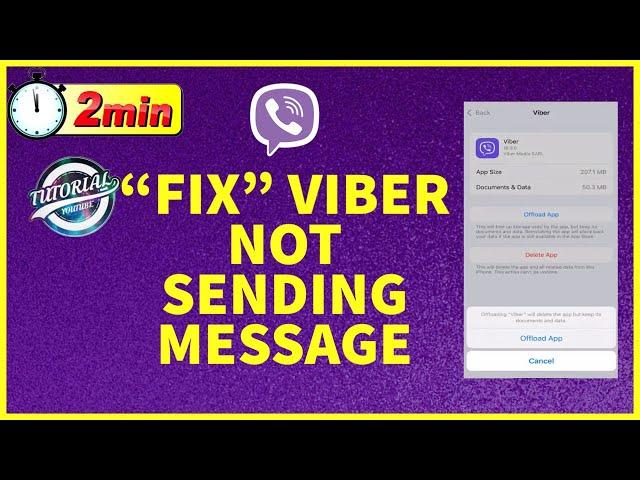 How to Fix Viber Not Sending Message | Viber Not Sending Message Solved(2022)