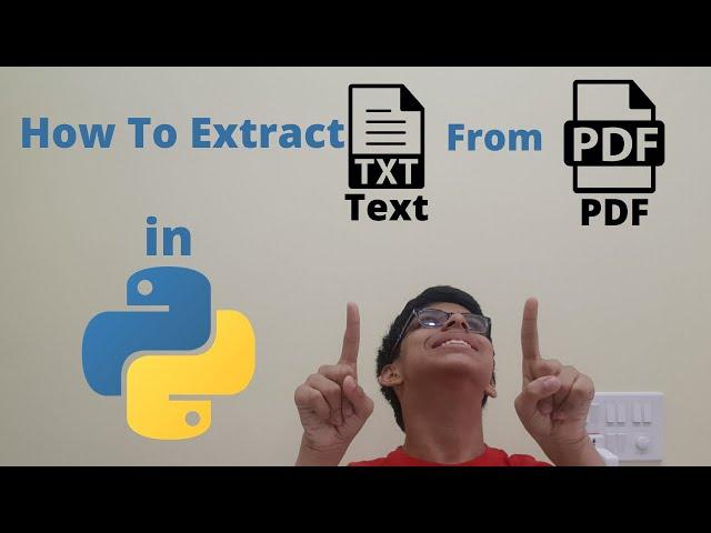 How To Extract Text From PDF File using Python