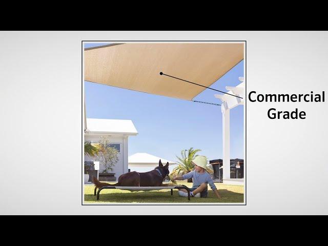 Coolaroo Commercial Grade Shade Sails