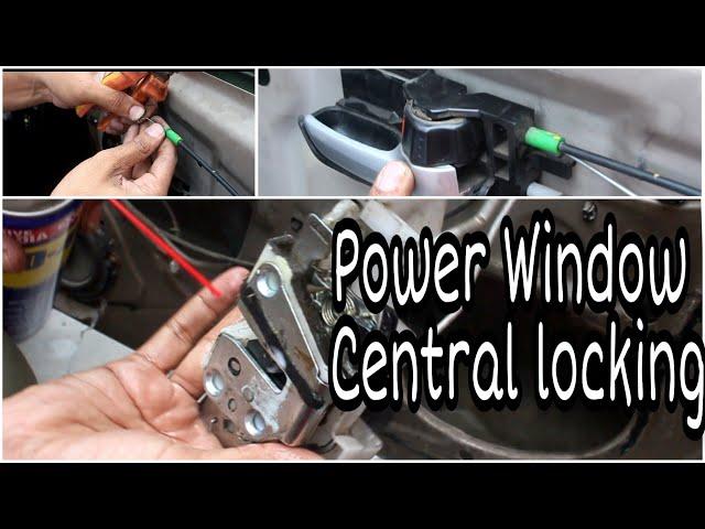 Door Lock/Central Lock Repairing Wagon R and Power Window Service